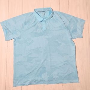 Under Armour Blue Polo Shirt Classic Style